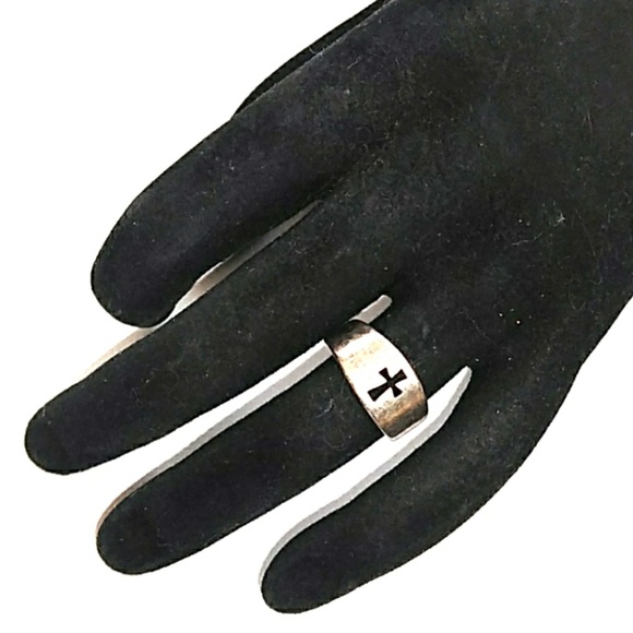 James Avery Sterling Silver Cross CutOut Ring - Picture 2 of 8